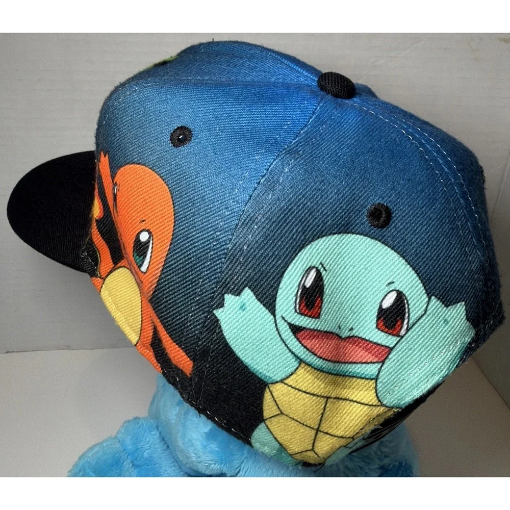 Pokemon Pikachu Bulbasaur Squittle  Charmander OSFM Youth Snapback Hat Cap